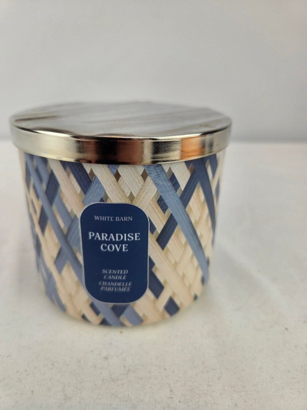 Bath & Body Works White Barn Paradise Cove 3-Wick Candle 14.5 oz NEW